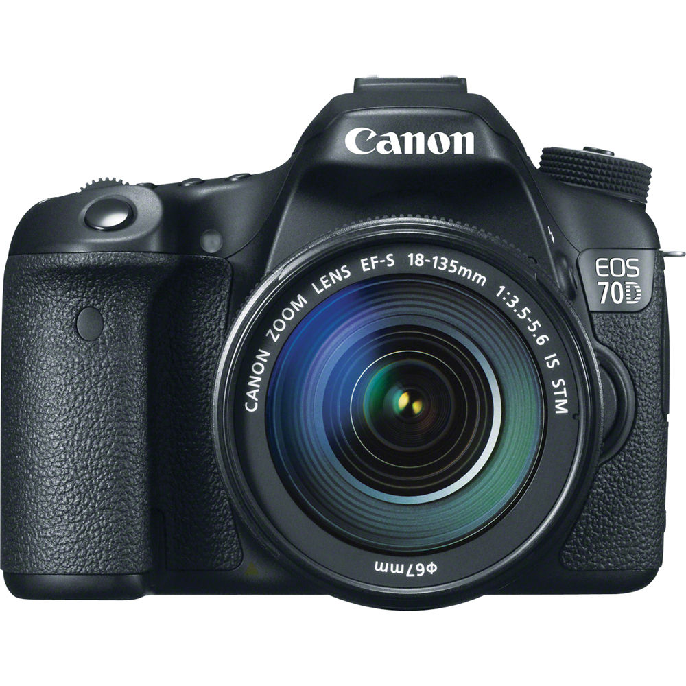 Canon EOS 70D Digital SLR Camera with 18-135mm STM Lens